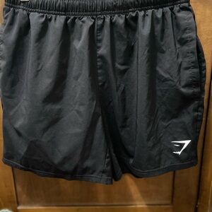 Gymshark Jet Black Athletic Shorts